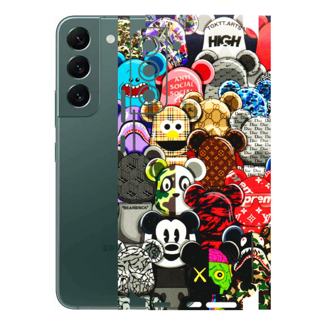 Samsung A/S Series Phone Skins (All Models) - More Mickey Mouses - 3D Embossed Finish (L-118) Samsung Galaxy S22 Plus