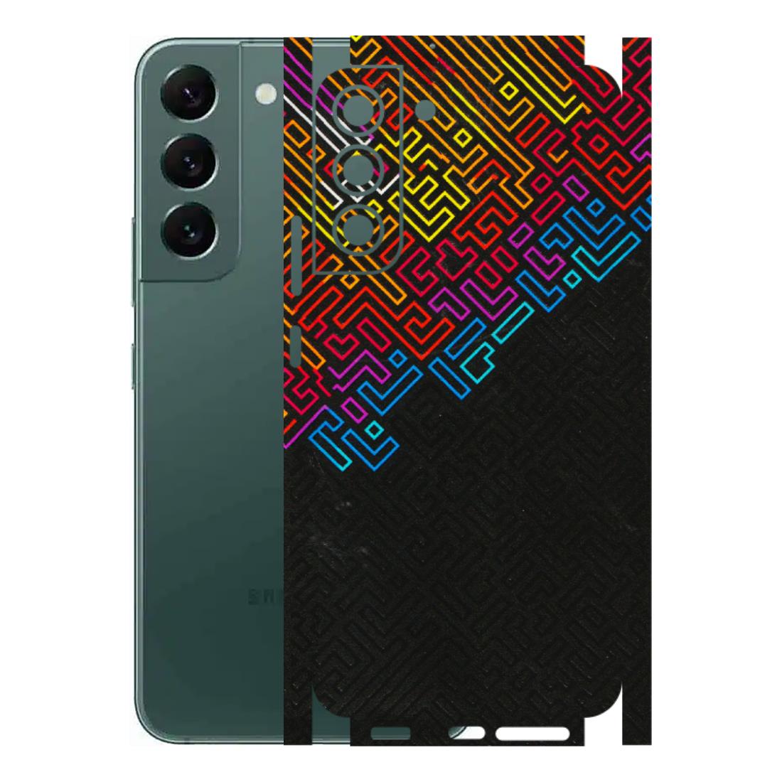 Samsung A/S Series Phone Skins (All Models) - Dotme Pattern Art - 3D Embossed Finish (L-121) Samsung Galaxy S22 Plus