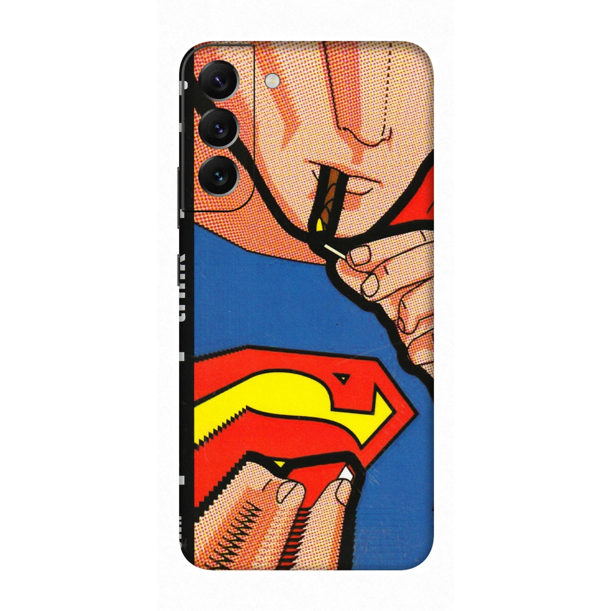 Samsung A/S Series Phone Skins (All Models) - Superman Sutta - 3D Embossed Finish (L-130) Samsung Galaxy S22 Plus