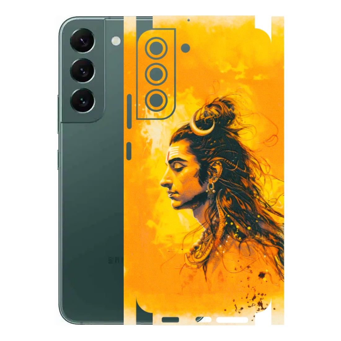 Samsung A/S Series Phone Skins (All Models) - Shiv Shakti - 3D Embossed Finish (L-14) Samsung Galaxy S22 Plus