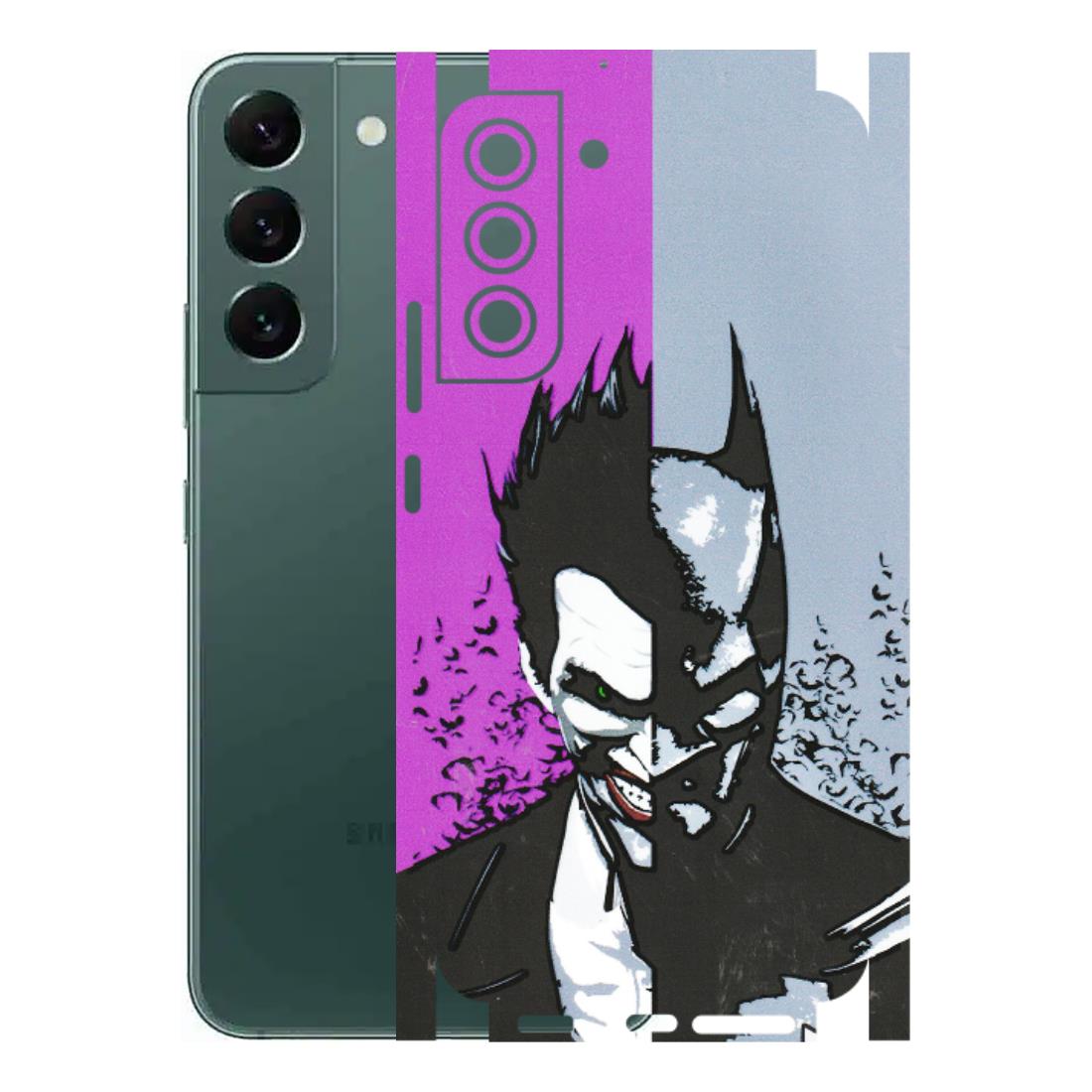 Samsung A/S Series Phone Skins (All Models) - Batman & Joker - 3D Embossed Finish (L-143) Samsung Galaxy S22 Plus