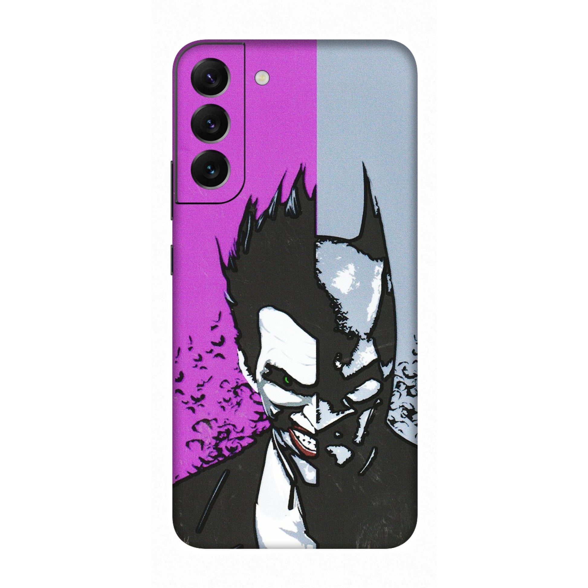 Samsung A/S Series Phone Skins (All Models) - Batman & Joker - 3D Embossed Finish (L-143) Samsung Galaxy S22 Plus