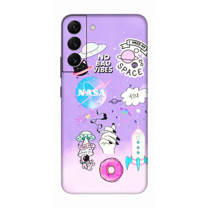 Samsung A/S Series Phone Skins (All Models) - I Need My Nasa Skin - 3D Embossed Finish (L-149) Samsung Galaxy S22 Plus