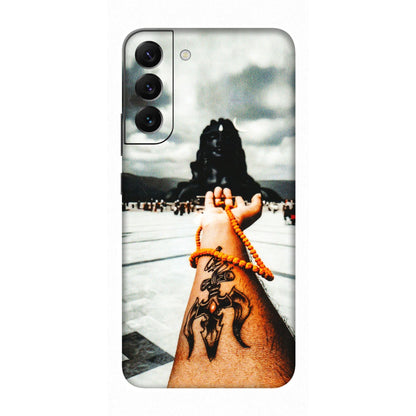 Samsung A/S Series Phone Skins (All Models) - Jai Adiyogi Mahakaal - 3D Embossed Finish (L-164) Samsung Galaxy S22 Plus
