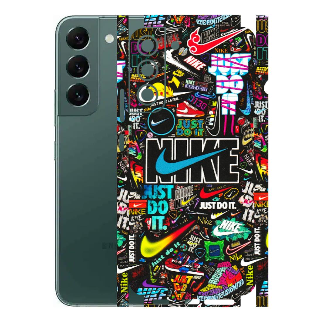 Samsung A/S Series Phone Skins (All Models) - Just Do It Doodles - 3D Embossed Finish (L-166) Samsung Galaxy S22 Plus