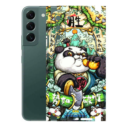 Samsung A/S Series Phone Skins (All Models) - Royal Rich Panda - 3D Embossed Finish (L-170) Samsung Galaxy S22 Plus