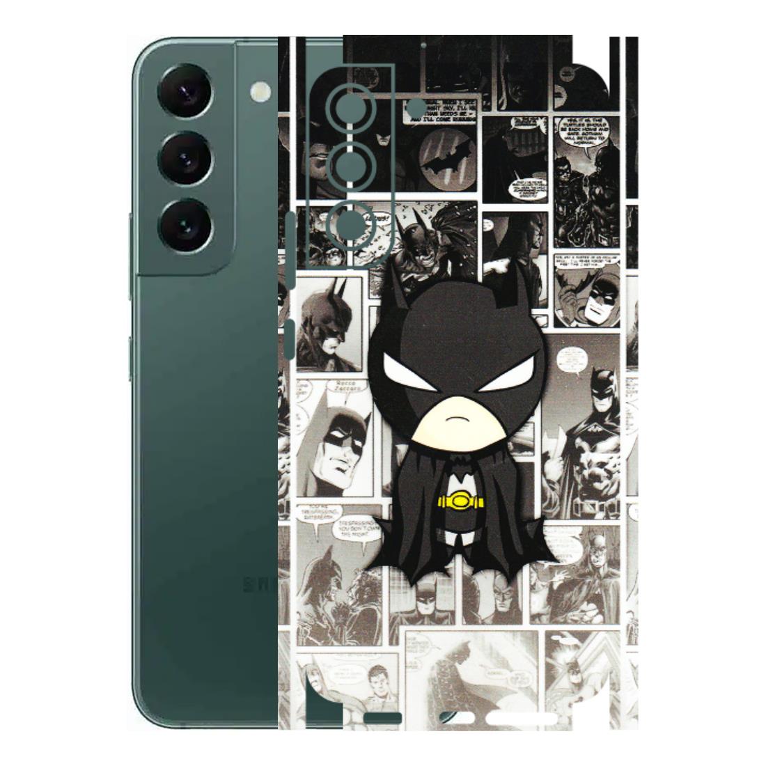 Samsung A/S Series Phone Skins (All Models) - Toon Batman - 3D Embossed Finish (L-182) Samsung Galaxy S22 Plus