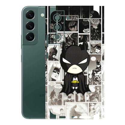 Samsung A/S Series Phone Skins (All Models) - Toon Batman - 3D Embossed Finish (L-182) Samsung Galaxy S22 Plus