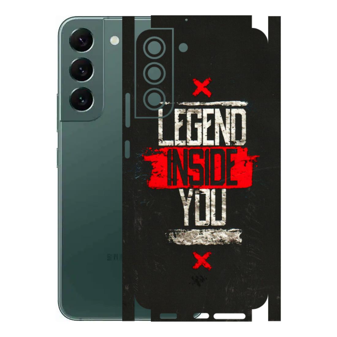 Samsung A/S Series Phone Skins (All Models) - Legend Inside You - 3D Embossed Finish (L-186) Samsung Galaxy S22 Plus