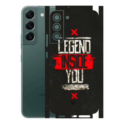 Samsung A/S Series Phone Skins (All Models) - Legend Inside You - 3D Embossed Finish (L-186) Samsung Galaxy S22 Plus