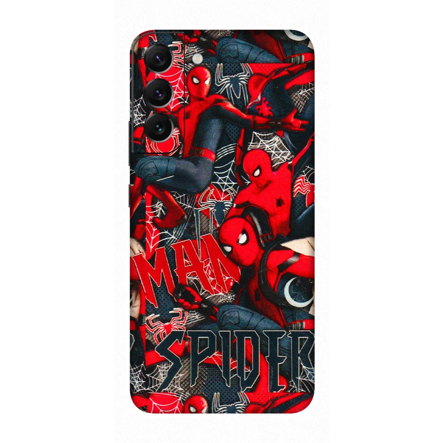 Samsung A/S Series Phone Skins (All Models) - SpiderMan Cool - 3D Embossed Finish (L-188) Samsung Galaxy S22 Plus
