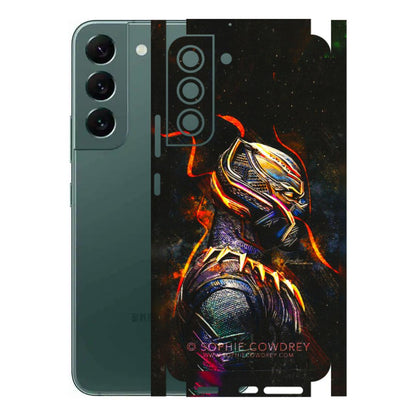 Samsung A/S Series Phone Skins (All Models) - Black Panther - 3D Embossed Finish (L-190) Samsung Galaxy S22 Plus