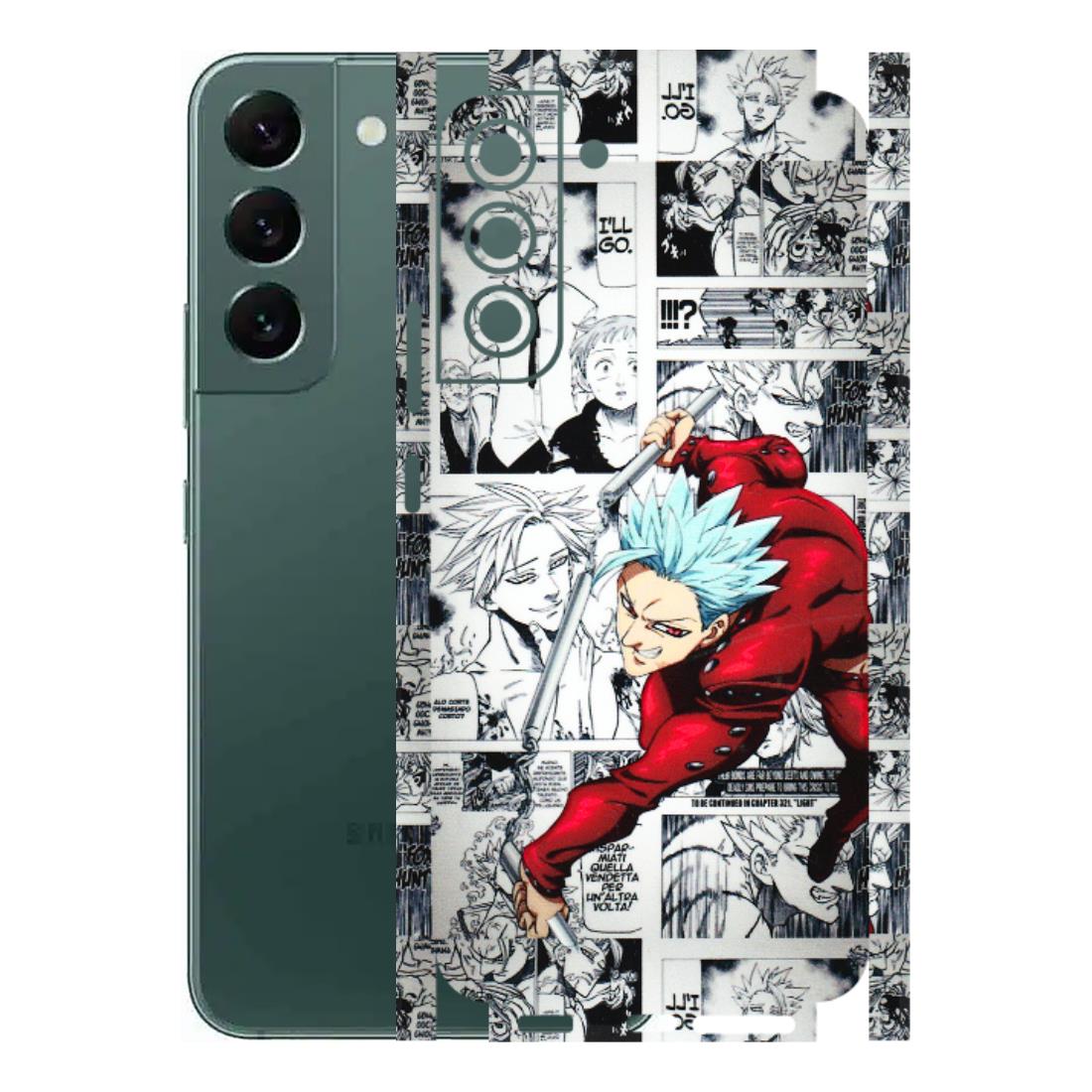 Samsung A/S Series Phone Skins (All Models) - Anime Comic - 3D Embossed Finish (L-192) Samsung Galaxy S22 Plus