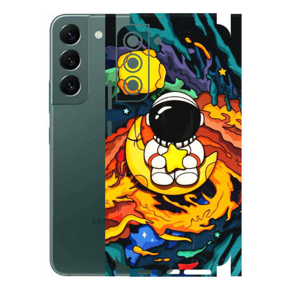 Samsung A/S Series Phone Skins (All Models) - Baby Astronaut - 3D Embossed Finish (L-197) Samsung Galaxy S22 Plus