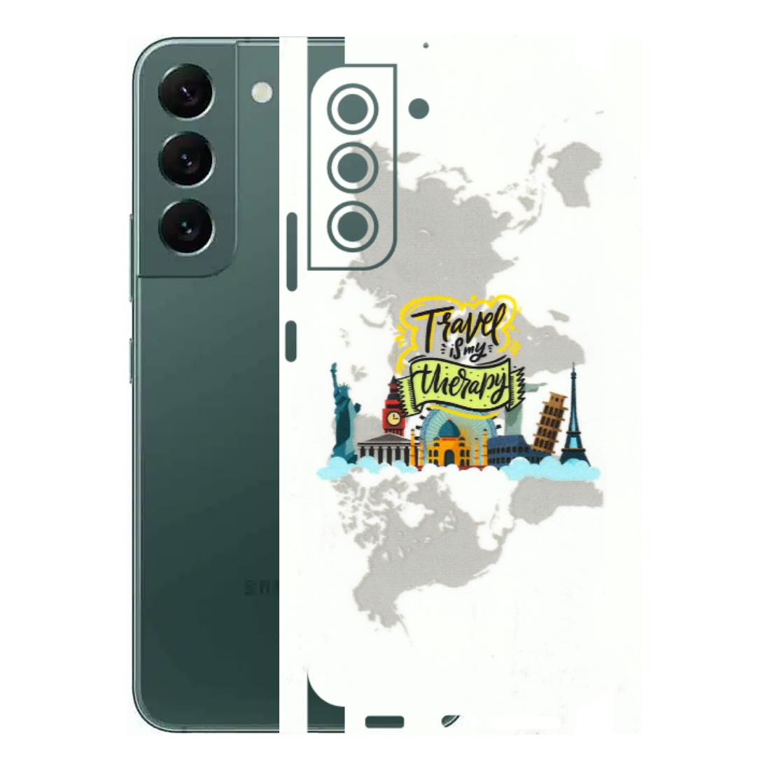 Samsung A/S Series Phone Skins (All Models) - Travel Therapy - 3D Embossed Finish (L-199) Samsung Galaxy S22 Plus