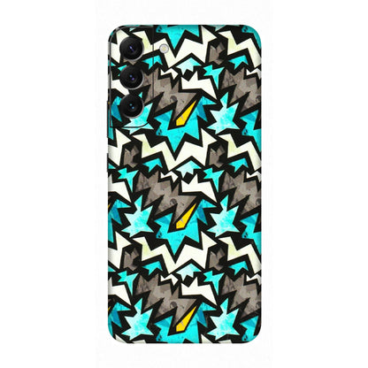Samsung A/S Series Phone Skins (All Models) - Funky Zig Zag - 3D Embossed Finish (L-223) Samsung Galaxy S22 Plus