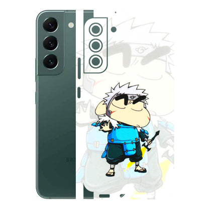 Samsung A/S Series Phone Skins (All Models) - Angry Young Shinchan - 3D Embossed Finish (L-226) Samsung Galaxy S22 Plus