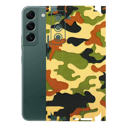 Samsung A/S Series Phone Skins (All Models) - Indian Military - 3D Embossed Finish (L-234) Samsung Galaxy S22 Plus