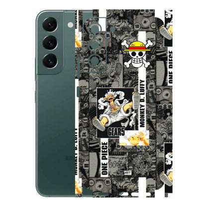 Samsung A/S Series Phone Skins (All Models) - Cuffy Anime MonkeyCamic - 3D Embossed Finish (L-242) Samsung Galaxy S22 Plus