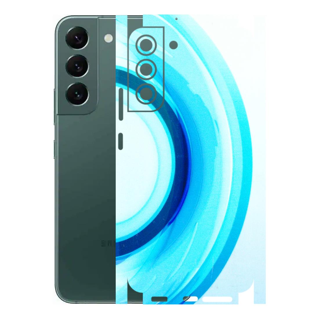Samsung A/S Series Phone Skins (All Models) - The Blue Curve - 3D Embossed Finish (L-244) Samsung Galaxy S22 Plus