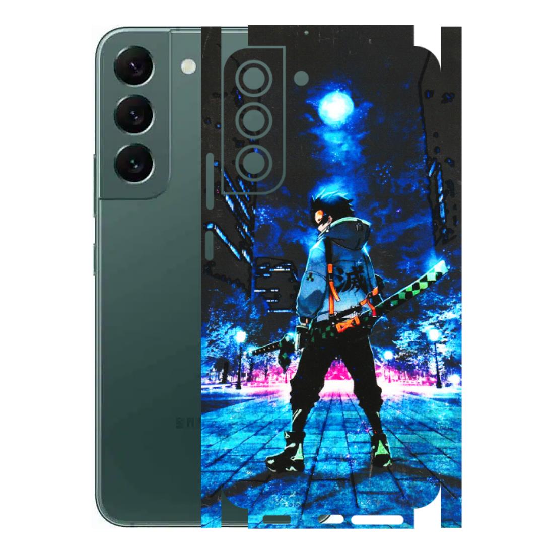 Samsung A/S Series Phone Skins (All Models) - Demon Slayer Sword - 3D Embossed Finish (L-247) Samsung Galaxy S22 Plus