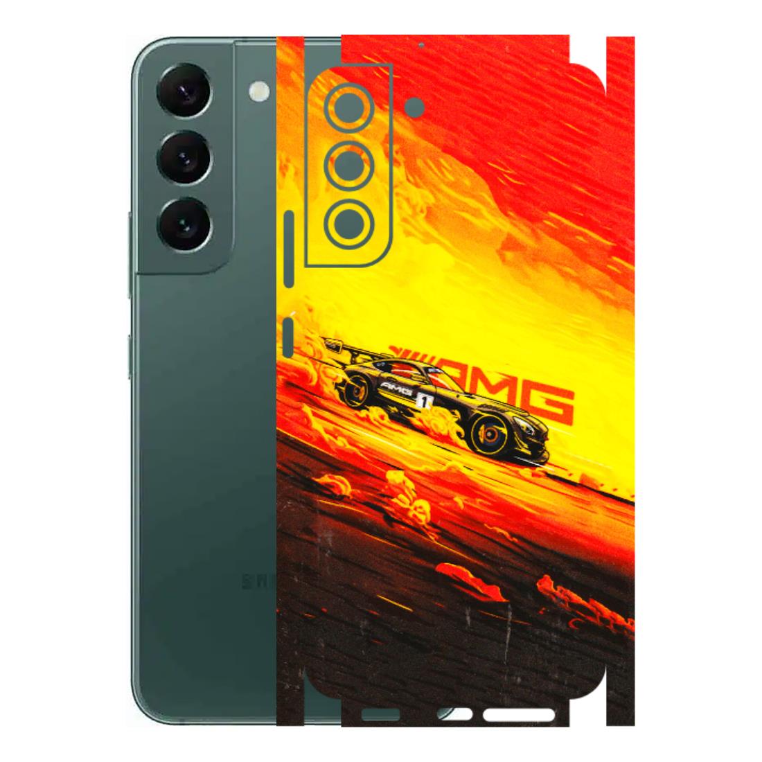Samsung A/S Series Phone Skins (All Models) - AMG Car Speed Cover - 3D Embossed Finish (L-256) Samsung Galaxy S22 Plus
