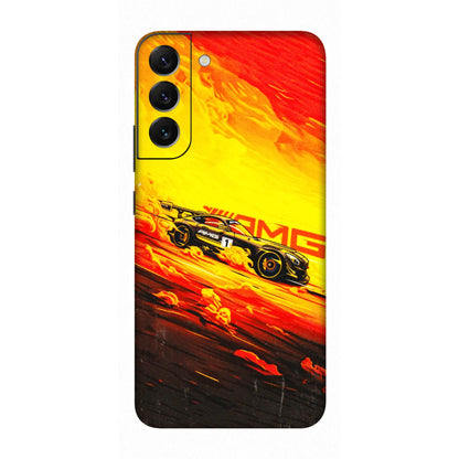 Samsung A/S Series Phone Skins (All Models) - AMG Car Speed Cover - 3D Embossed Finish (L-256) Samsung Galaxy S22 Plus