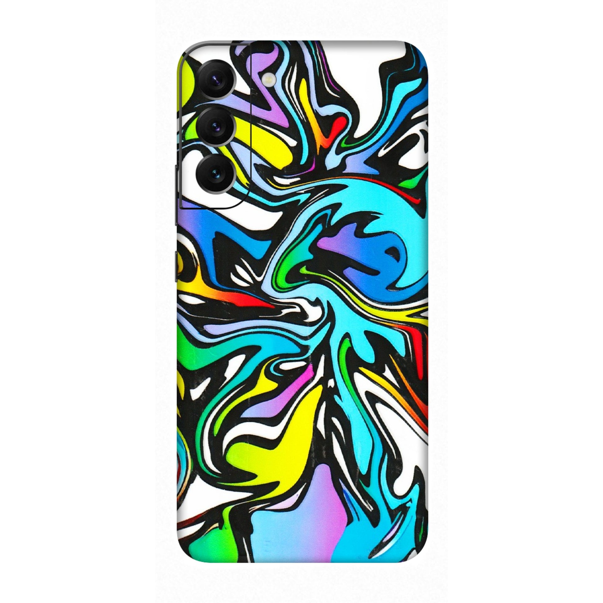 Samsung A/S Series Phone Skins (All Models) - Abstract Colour Paints - 3D Embossed Finish (L-271) Samsung Galaxy S22 Plus