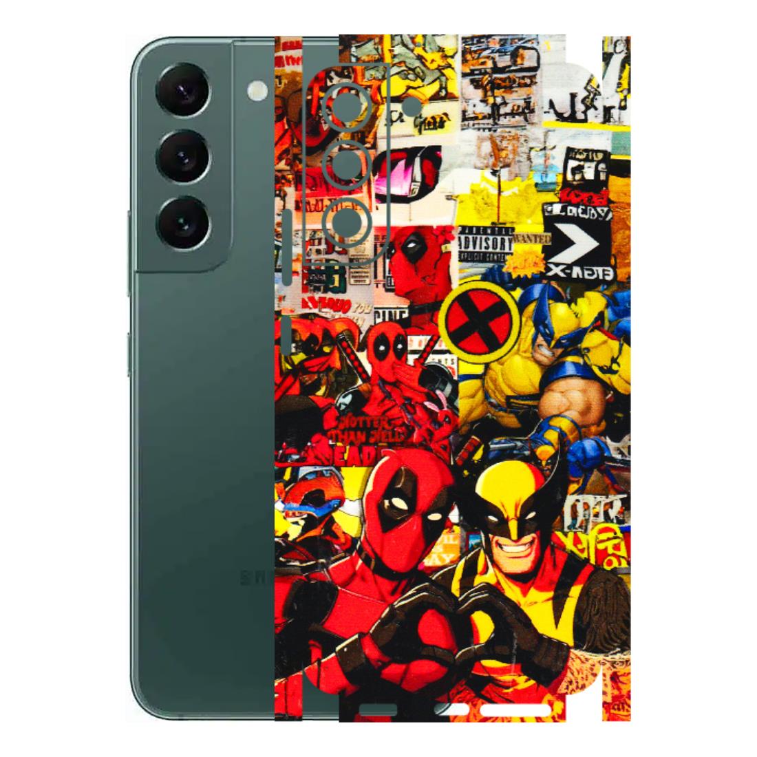 Samsung A/S Series Phone Skins (All Models) - Spidy Wolverine - 3D Embossed Finish (L-310) Samsung Galaxy S22 Plus