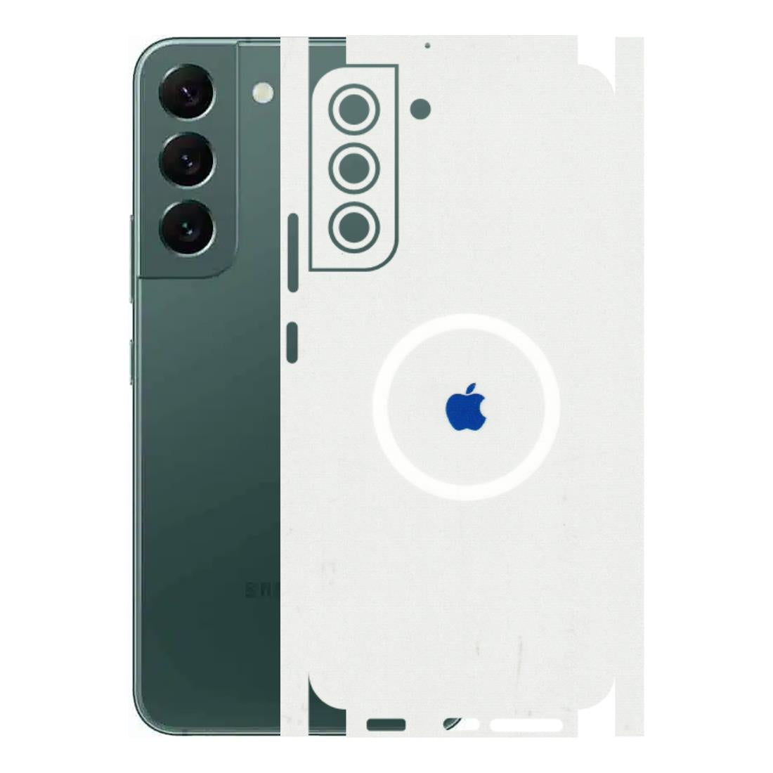 Samsung A/S Series Phone Skins (All Models) - iPhone Magsafe Logo - 3D Embossed Finish (L-320) Samsung Galaxy S22 Plus