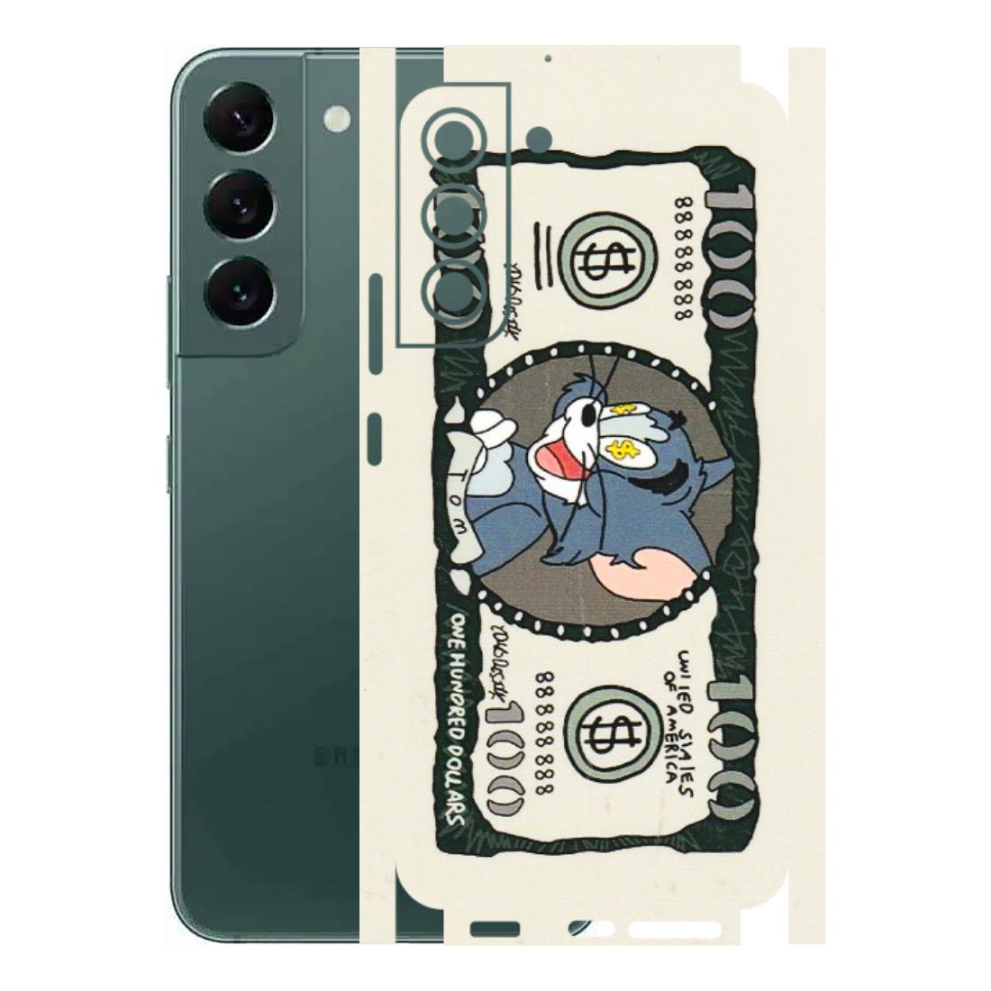 Samsung A/S Series Phone Skins (All Models) - Tom Hundred Dollar - 3D Embossed Finish (L-324) Samsung Galaxy S22 Plus