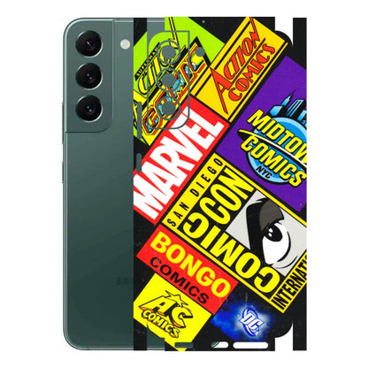 Samsung A/S Series Phone Skins (All Models) - Bongo Comic Con - 3D Embossed Finish (L-325) Samsung Galaxy S22 Plus