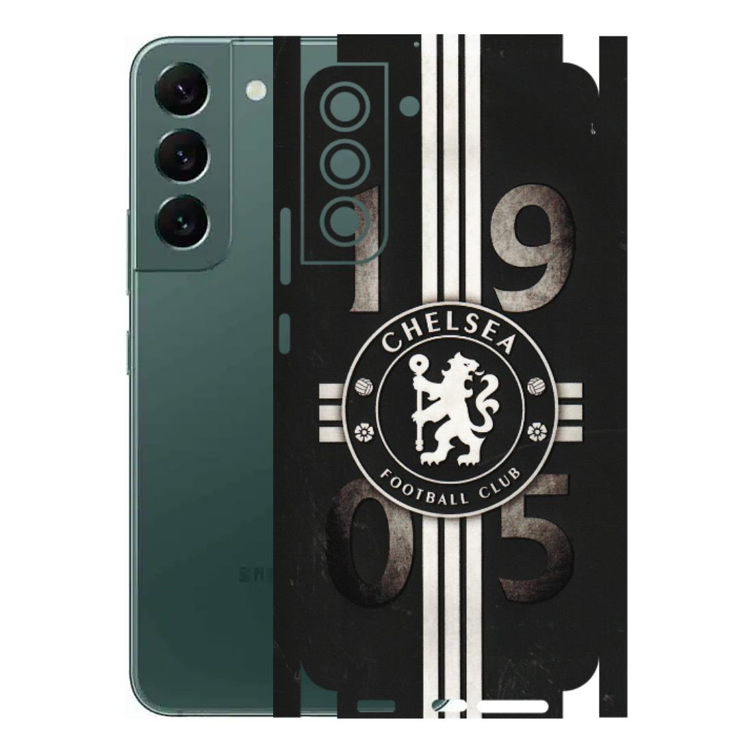 Samsung A/S Series Phone Skins (All Models) - Chelsea Fan Club - 3D Embossed Finish (L-36) Samsung Galaxy S22 Plus