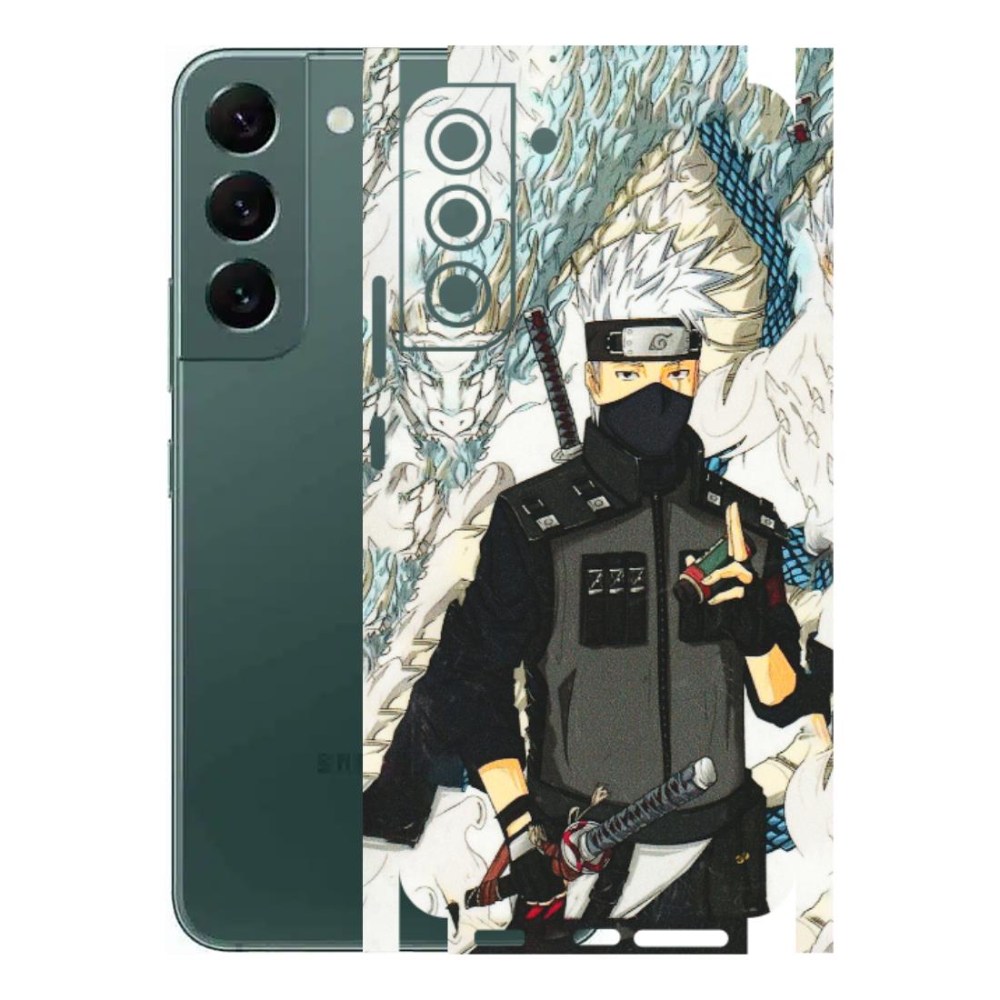 Samsung A/S Series Phone Skins (All Models) - Kakashi Hatake Naruto Anime - 3D Embossed Finish (L-46) Samsung Galaxy S22 Plus