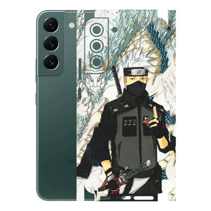 Samsung A/S Series Phone Skins (All Models) - Kakashi Hatake Naruto Anime - 3D Embossed Finish (L-46) Samsung Galaxy S22 Plus