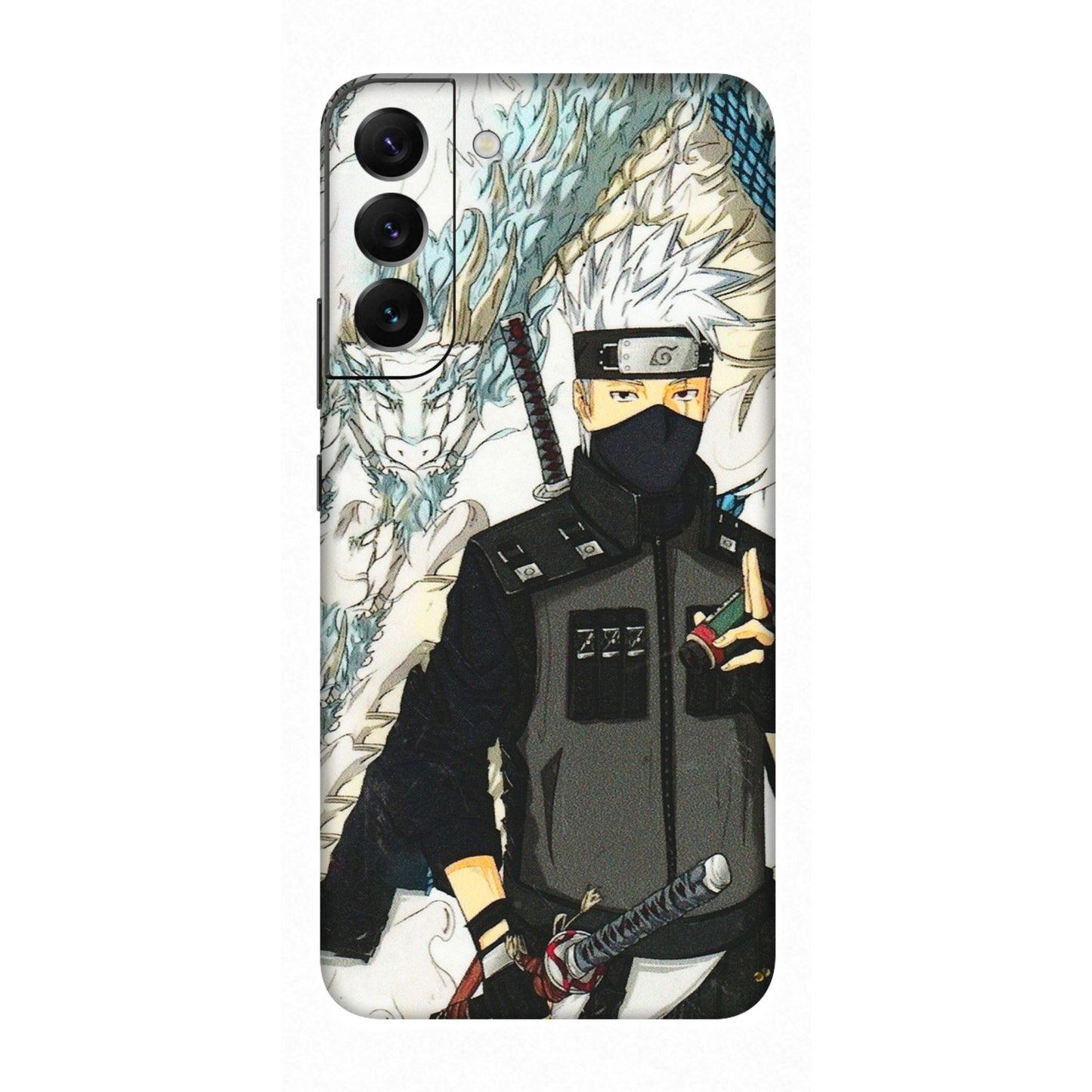 Samsung A/S Series Phone Skins (All Models) - Kakashi Hatake Naruto Anime - 3D Embossed Finish (L-46) Samsung Galaxy S22 Plus
