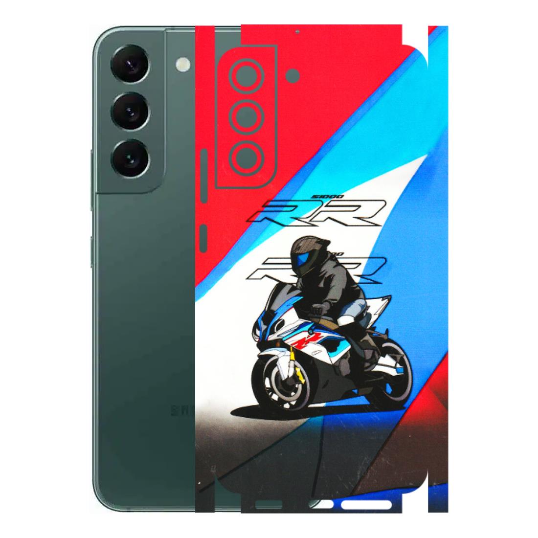 Samsung A/S Series Phone Skins (All Models) - Bikers Love - 3D Embossed Finish (L-58) Samsung Galaxy S22 Plus