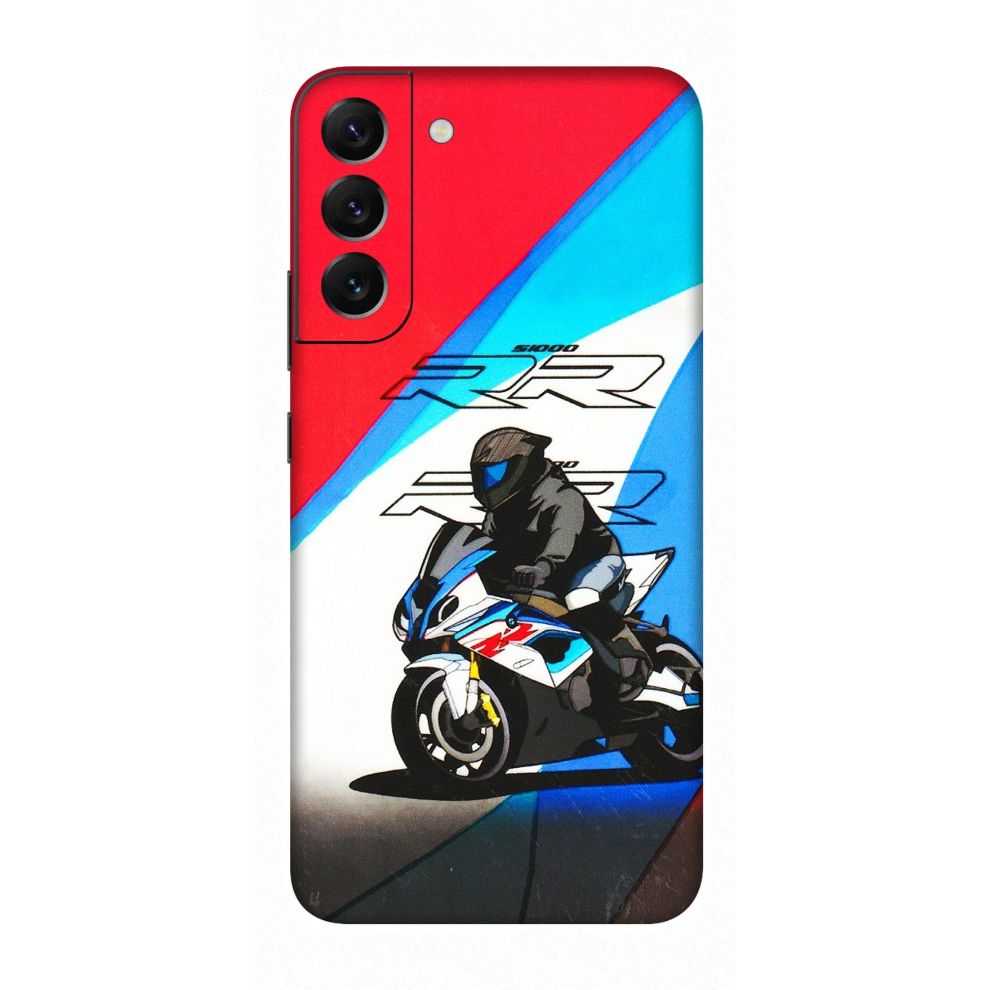 Samsung A/S Series Phone Skins (All Models) - Bikers Love - 3D Embossed Finish (L-58) Samsung Galaxy S22 Plus