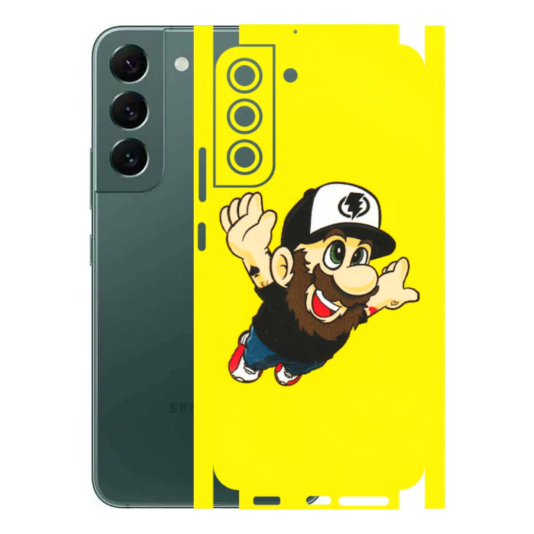 Samsung A/S Series Phone Skins (All Models) - Flying Beardo - 3D Embossed Finish (L-60) Samsung Galaxy S22 Plus