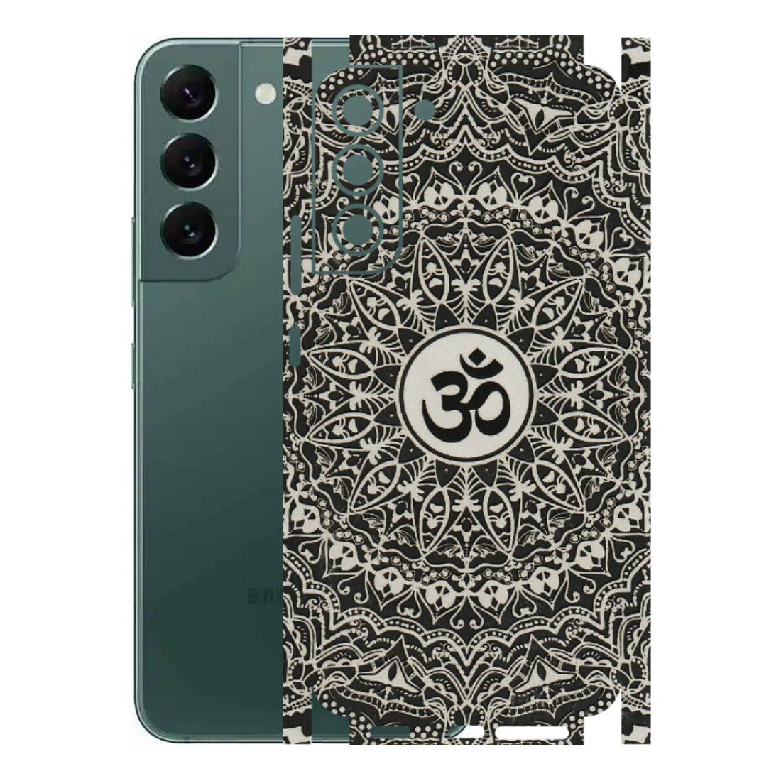 Samsung A/S Series Phone Skins (All Models) - Aum Elegant Mandala - 3D Embossed Finish (L-62) Samsung Galaxy S22 Plus