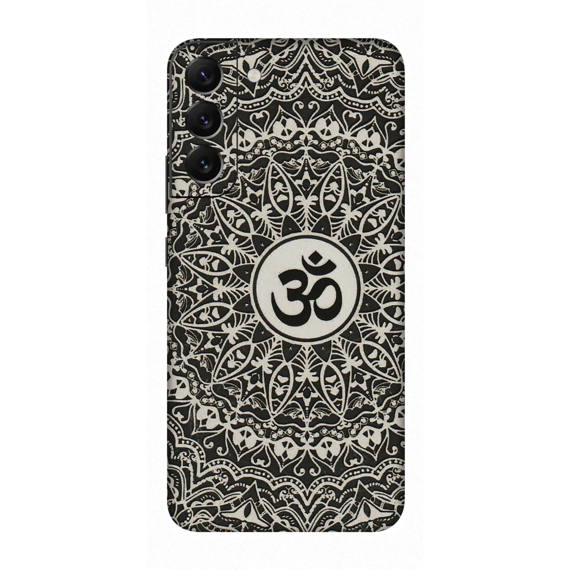 Samsung A/S Series Phone Skins (All Models) - Aum Elegant Mandala - 3D Embossed Finish (L-62) Samsung Galaxy S22 Plus