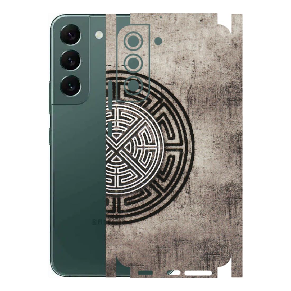 Samsung A/S Series Phone Skins (All Models) - Mysterious Circular Design - 3D Embossed Finish (L-63) Samsung Galaxy S22 Plus