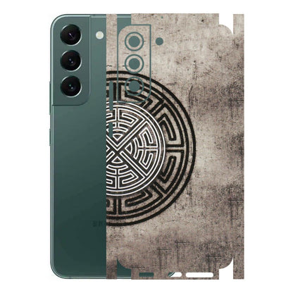 Samsung A/S Series Phone Skins (All Models) - Mysterious Circular Design - 3D Embossed Finish (L-63) Samsung Galaxy S22 Plus