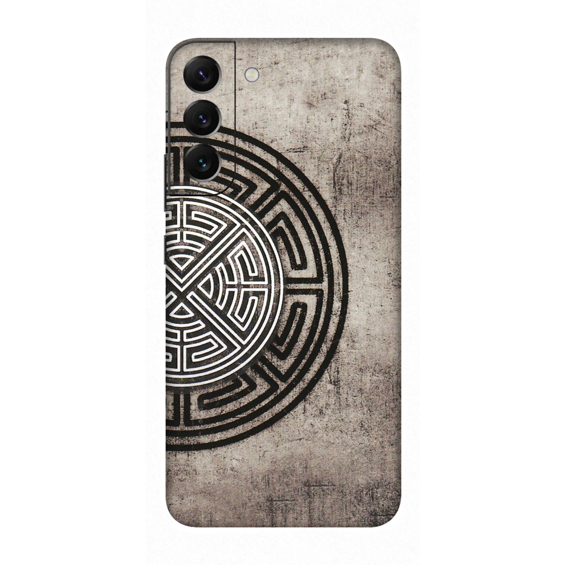 Samsung A/S Series Phone Skins (All Models) - Mysterious Circular Design - 3D Embossed Finish (L-63) Samsung Galaxy S22 Plus