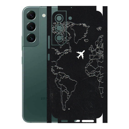 Samsung A/S Series Phone Skins (All Models) - Never Ending Travel - 3D Embossed Finish (L-79) Samsung Galaxy S22 Plus