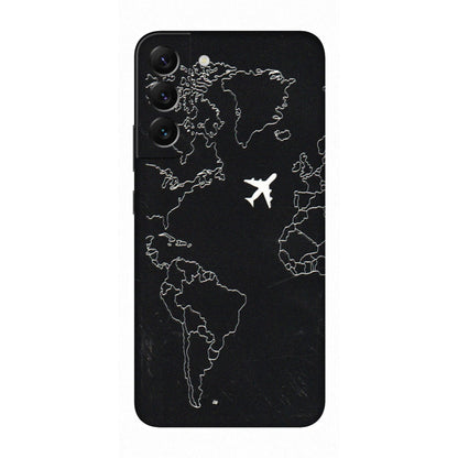 Samsung A/S Series Phone Skins (All Models) - Never Ending Travel - 3D Embossed Finish (L-79) Samsung Galaxy S22 Plus