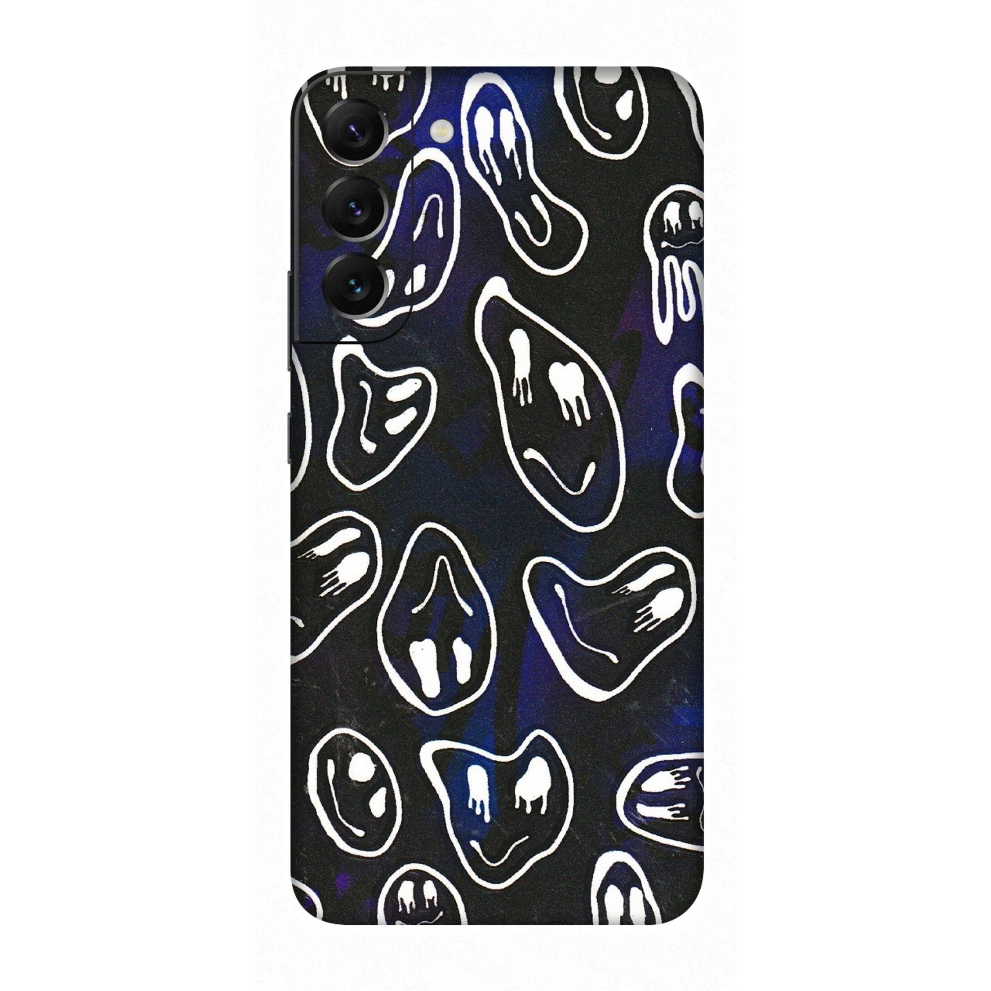 Samsung A/S Series Phone Skins (All Models) - Distorted Smileys - 3D Embossed Finish (L-92) Samsung Galaxy S22 Plus