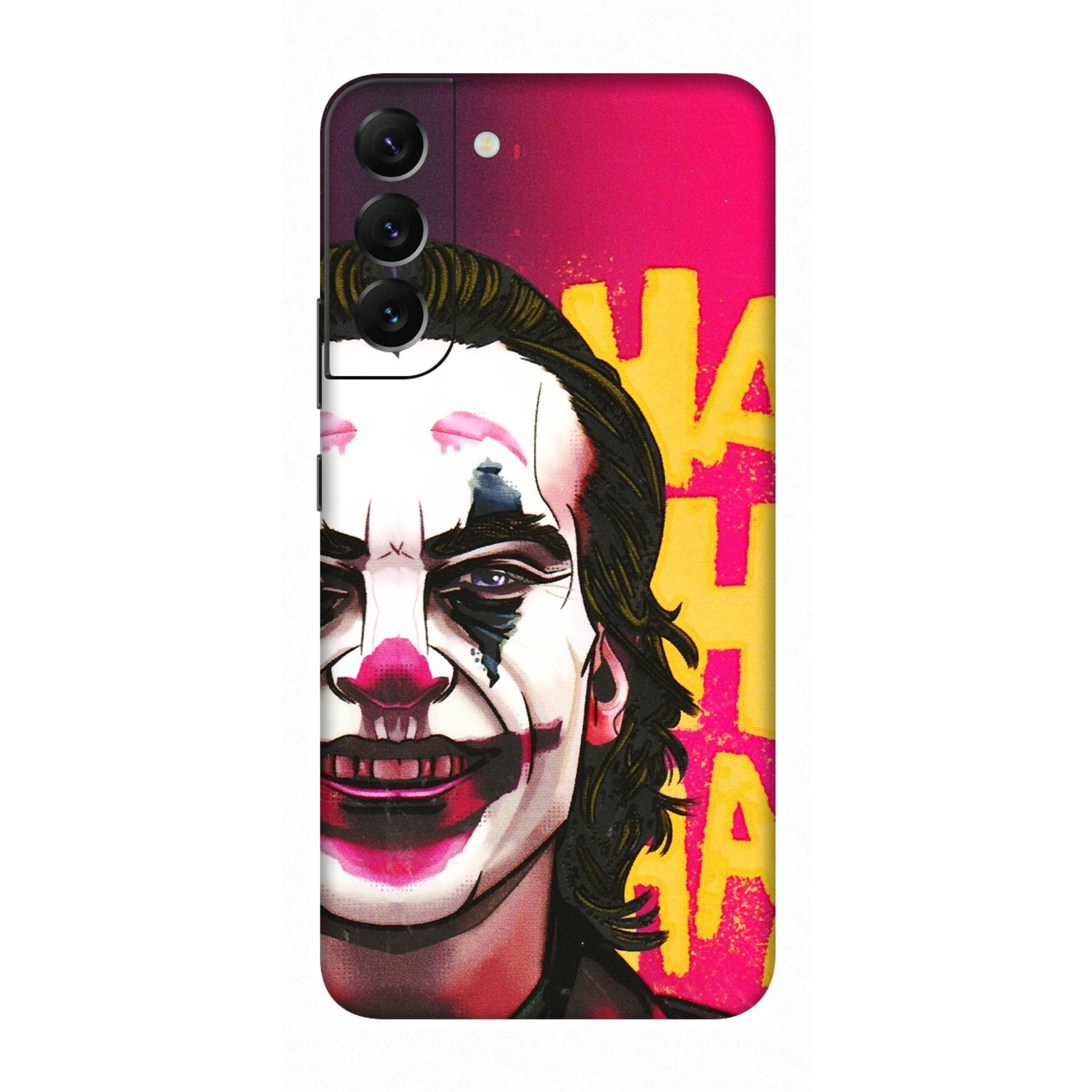 Samsung A/S Series Phone Skins (All Models) - Joker Evil Laugh - 3D Embossed Finish (L-97) Samsung Galaxy S22 Plus