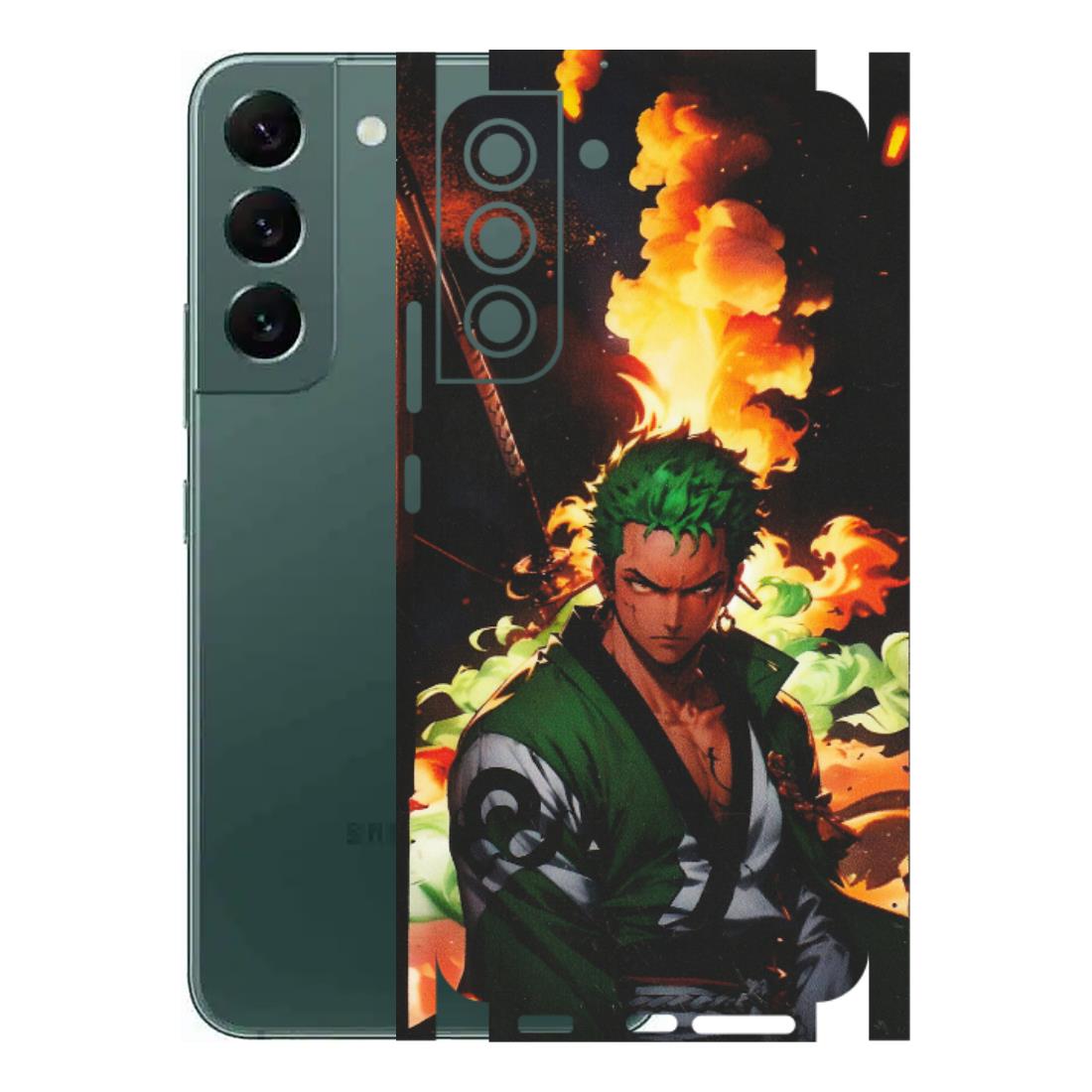 Samsung A/S Series Phone Skins (All Models) - Roronoa Zoro - Matte Finish (M-102) Samsung Galaxy S22 Plus