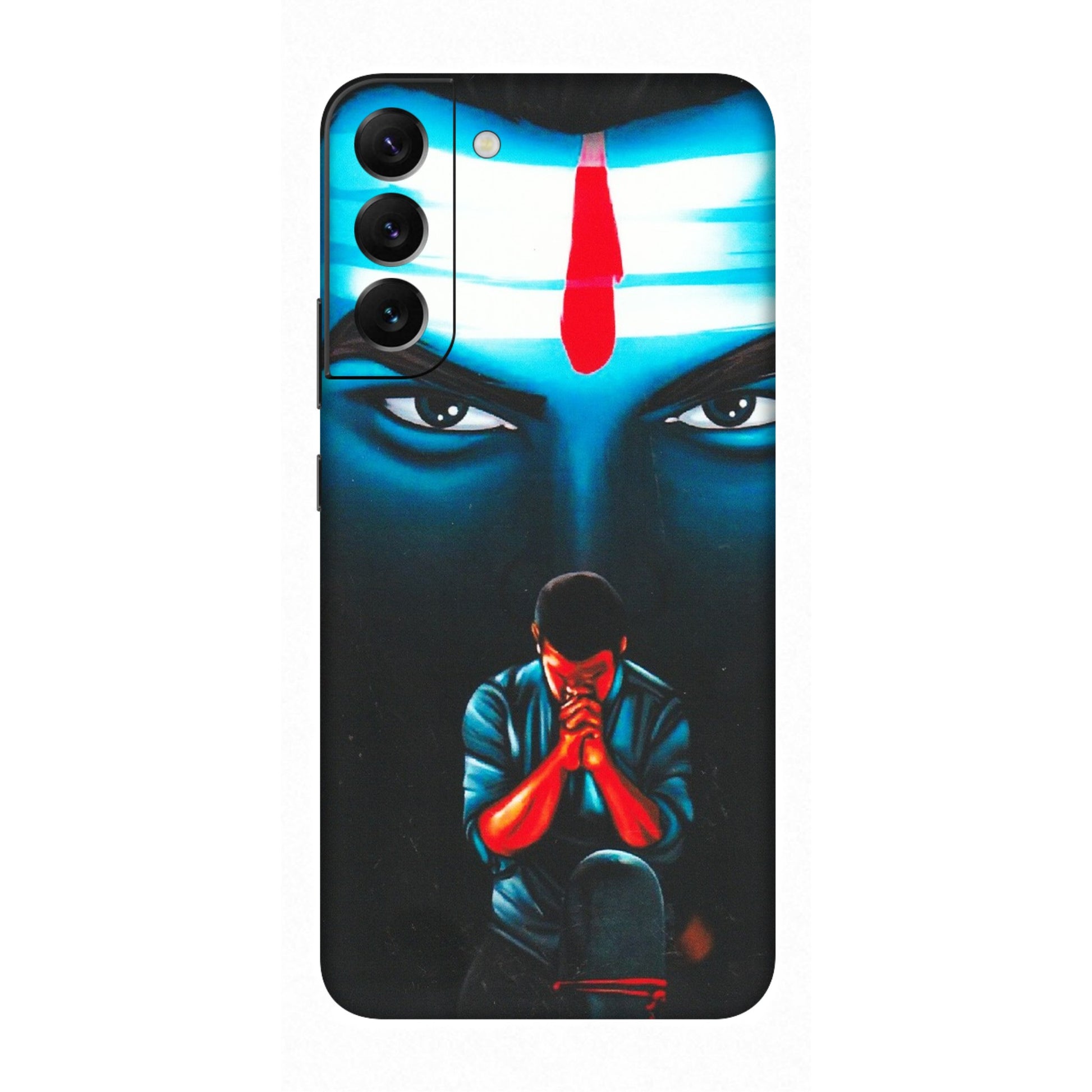Samsung A/S Series Phone Skins (All Models) - Mahakal Bhakt - Matte Finish (M-112) Samsung Galaxy S22 Plus